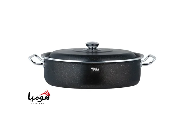 تابه گرانیتی درب فلزی تیارا سایز 60